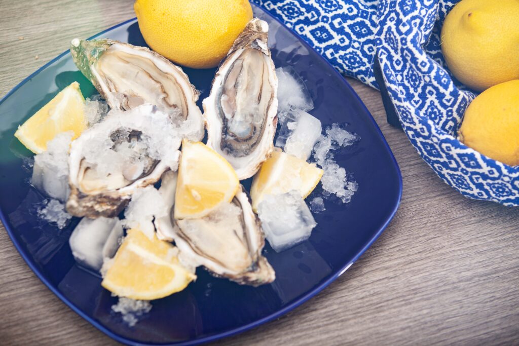 Cruditè di ostriche al limone - Padelle Volanti