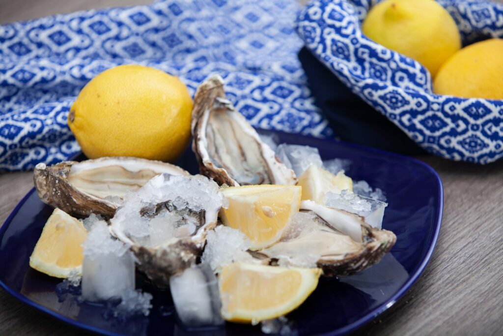 Cruditè di ostriche al limone - Padelle Volanti