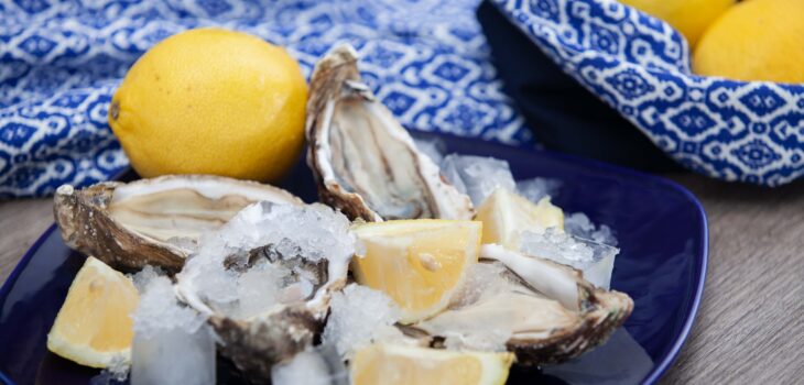 Cruditè di ostriche al limone - Padelle Volanti